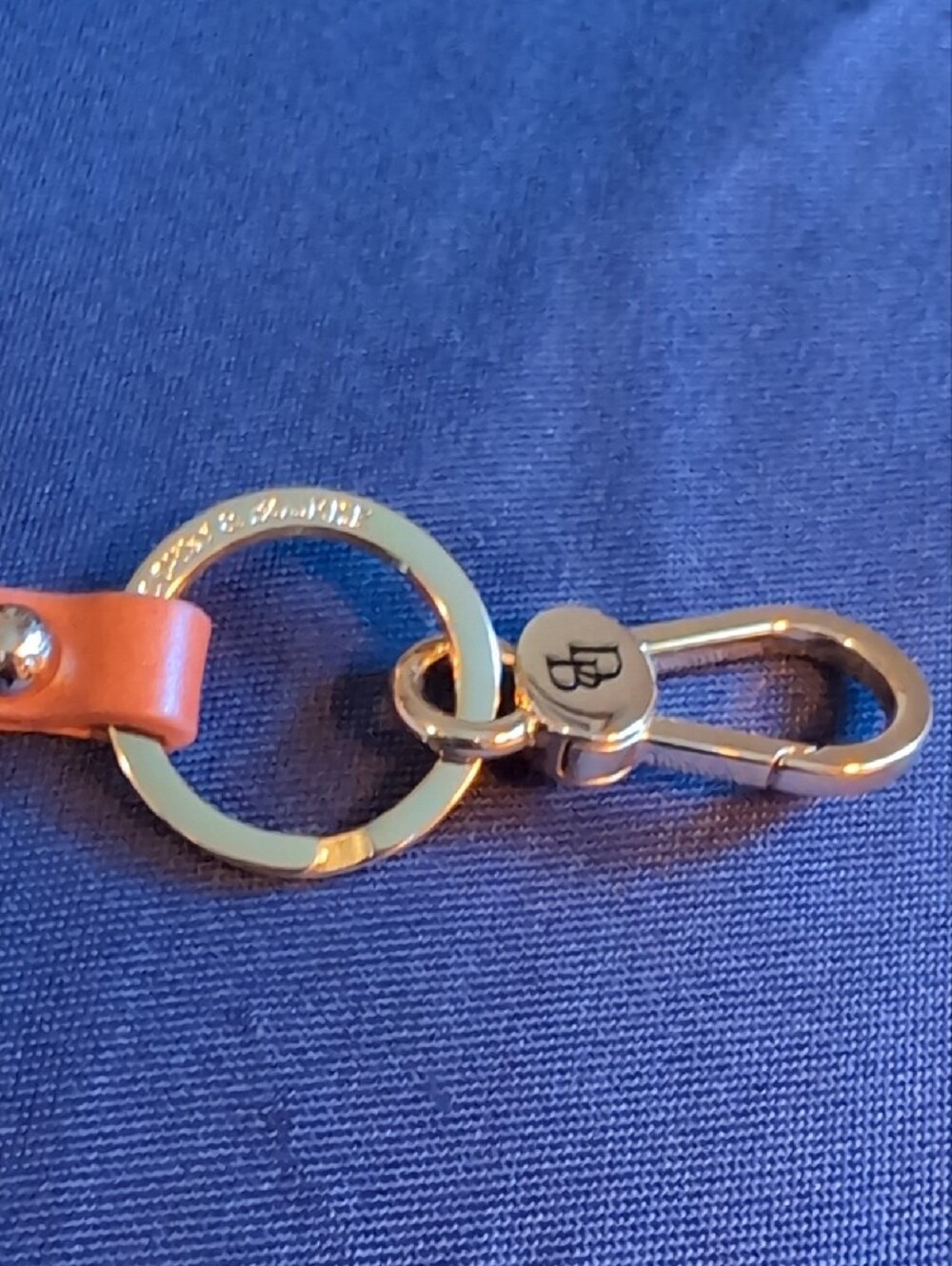Dooney & Bourke Leather Key Charm - Picture 3 of 6